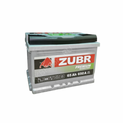  ZUBR Premium 65Ah (650A) L+