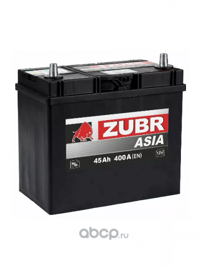 ����������� ZUBR Ultra Asia 45Ah (400A)