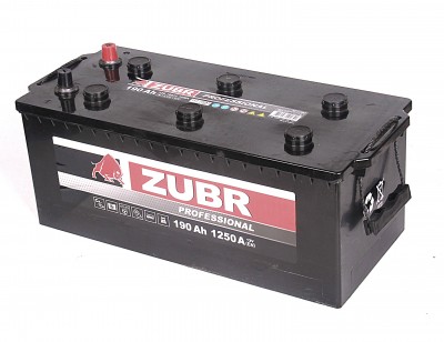 ����������� ZUBR Professional 190Ah (1250A)