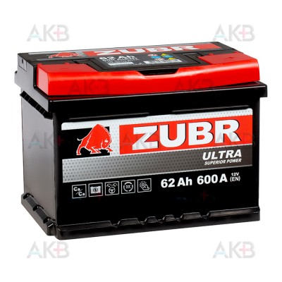 ����������� ZUBR Ultra 62Ah (600�)