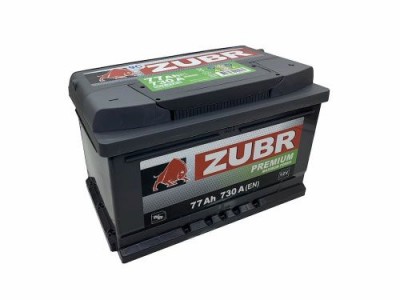  ZUBR Premium 77Ah (730A) R+