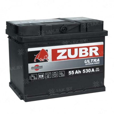 ����������� ZUBR Ultra 55Ah (530�)