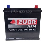 ����������� ZUBR Ultra Asia 60Ah (580A)