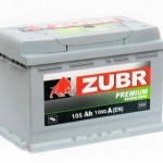  ZUBR Premium 105Ah (1000A) R+